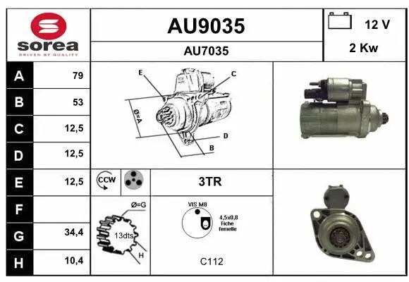 Starter (AU9035)