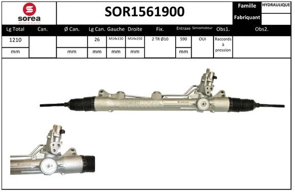 Steering Gear (SOR1561900)