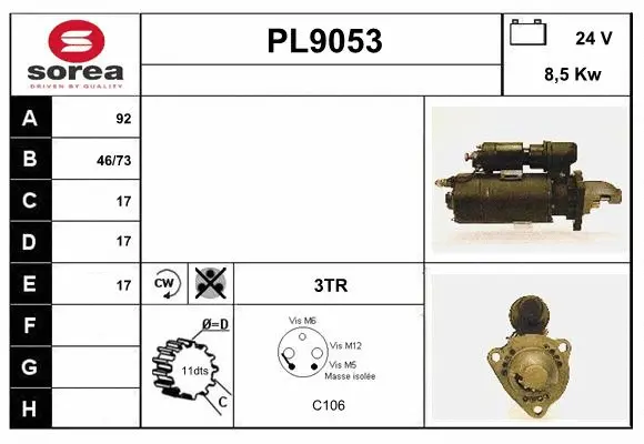 Starter (PL9053)