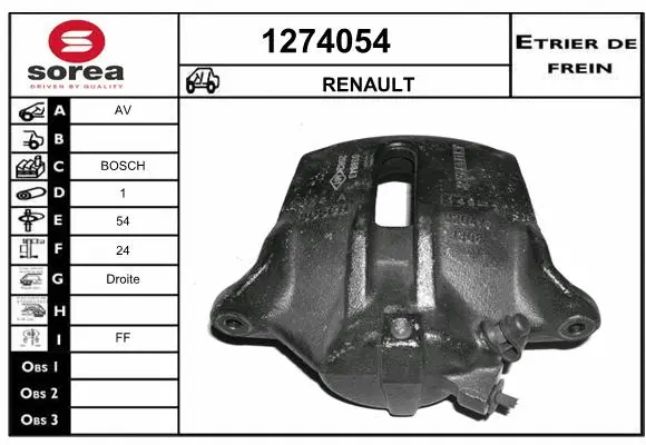 Brake Caliper (1274054)