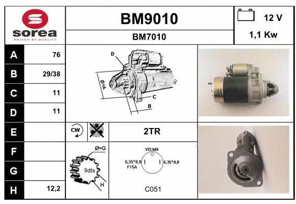 Starter (BM9010)