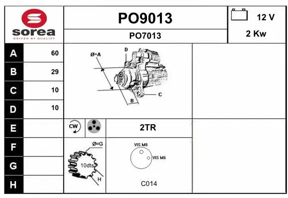 Starter (PO9013)