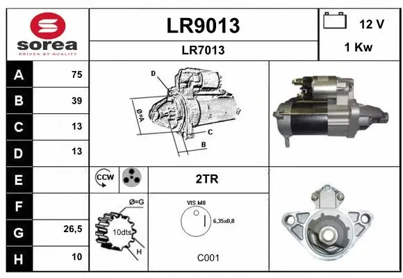 Starter (LR9013)