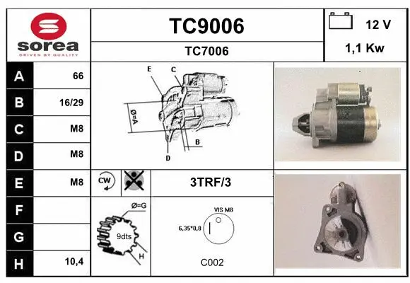 Starter (TC9006)