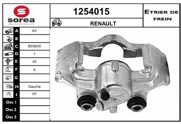 Brake Caliper (1254015)
