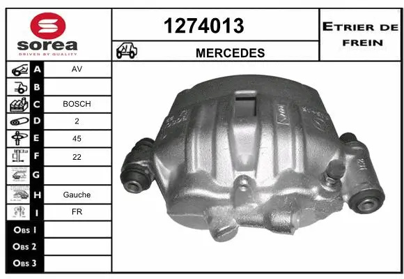 Brake Caliper (1274013)