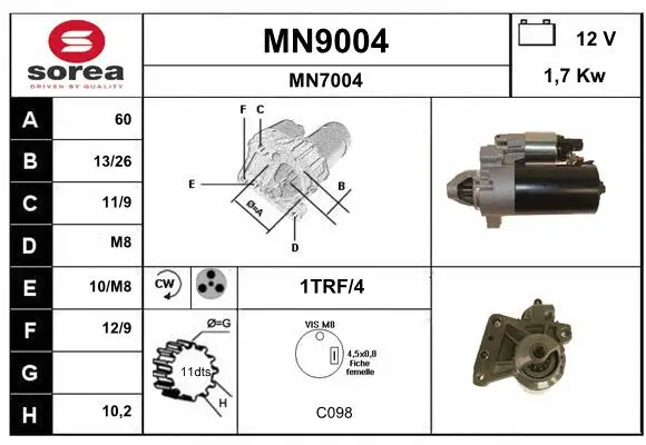 Starter (MN9004)