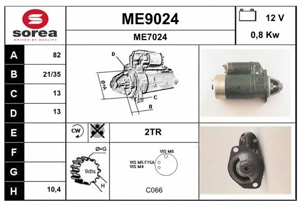 Starter (ME9024)