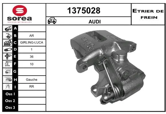 Brake Caliper (1375028)