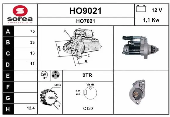 Starter (HO9021)