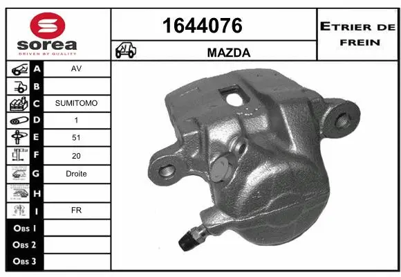Brake Caliper (1644076)