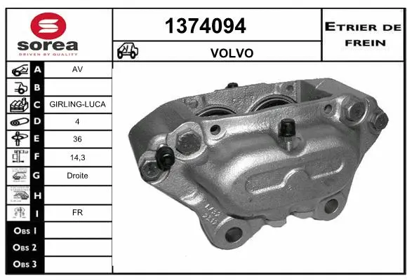 Brake Caliper (1374094)