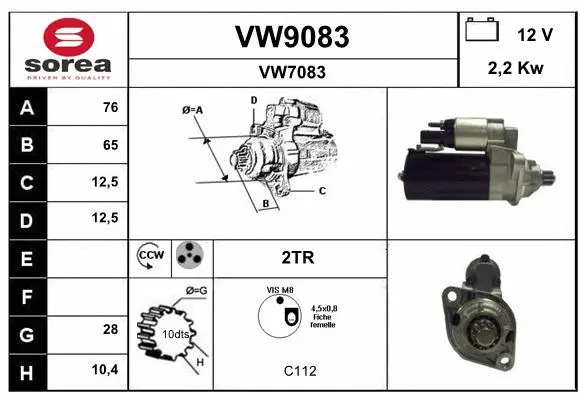 Starter (VW9083)