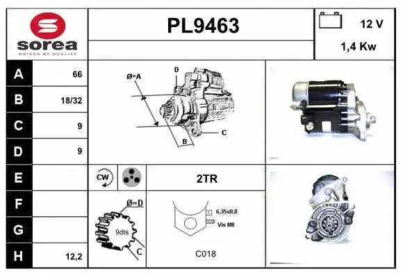 Starter (PL9463)