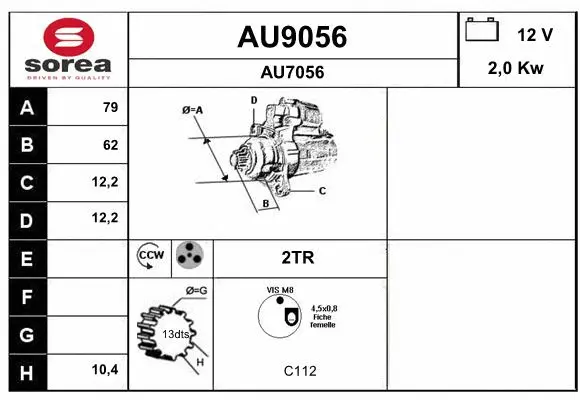 Starter (AU9056)