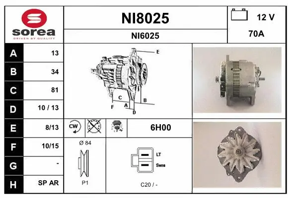 Alternator (NI8025)