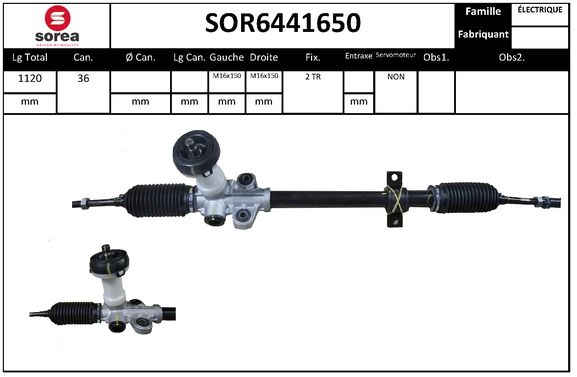 Steering Gear (SOR6441650)