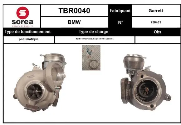 Charger, charging (supercharged/turbocharged) (TBR0040)