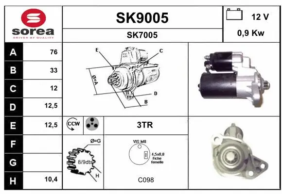 Starter (SK9005)