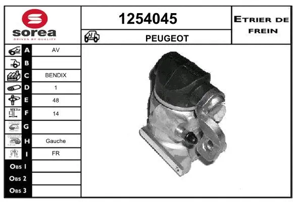 Brake Caliper (1254045)