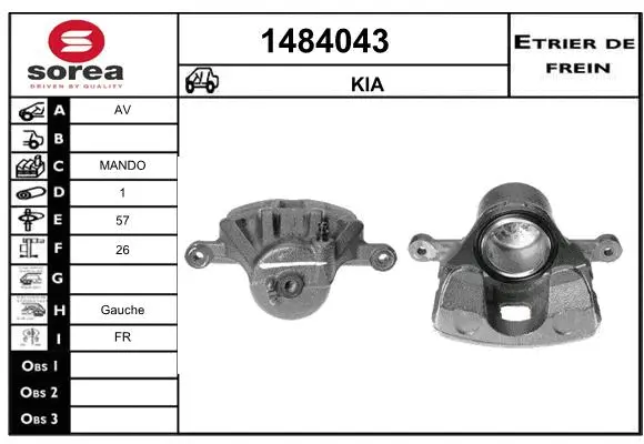 Brake Caliper (1484043)