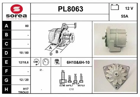 Alternator (PL8063)