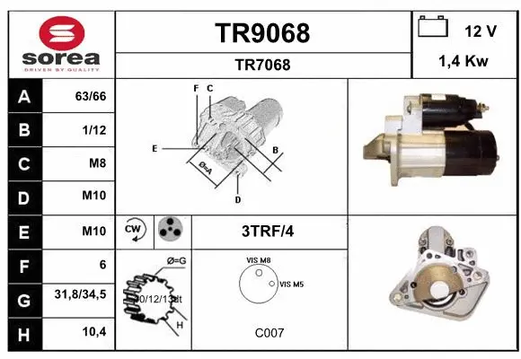 Starter (TR9068)