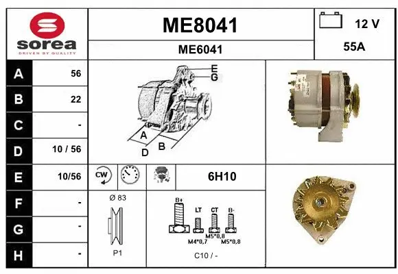 Alternator (ME8041)