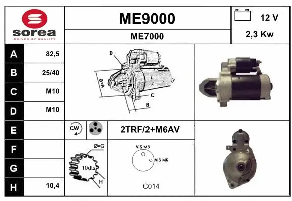 Starter (ME9000)