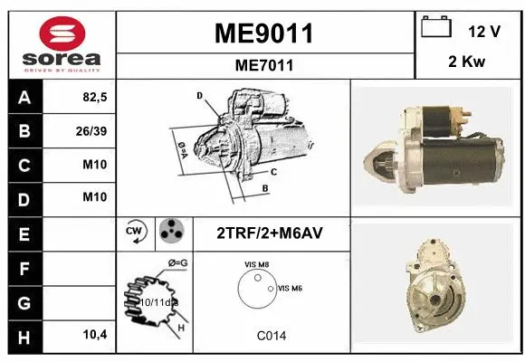 Starter (ME9011)