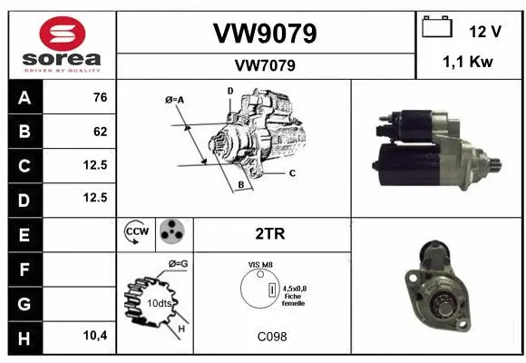 Starter (VW9079)