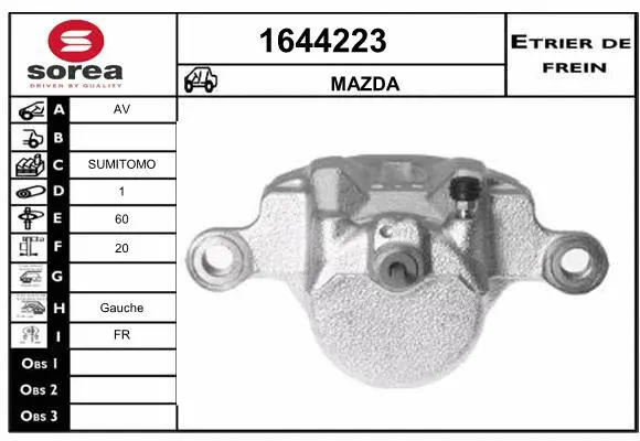 Brake Caliper (1644223)