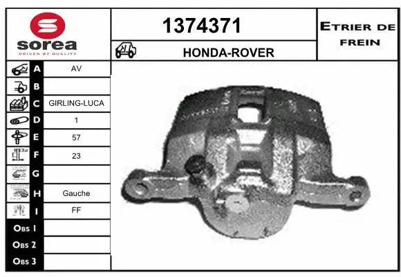 Brake Caliper (1374371)