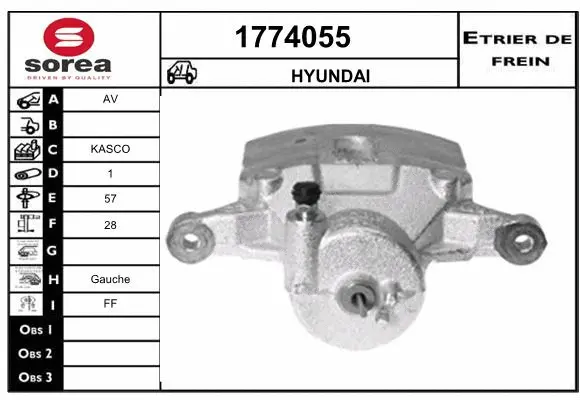 Brake Caliper (1774055)