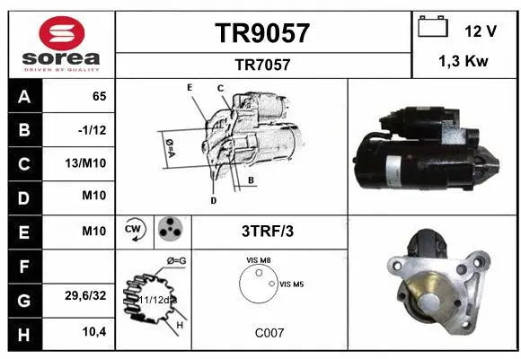 Starter (TR9057)