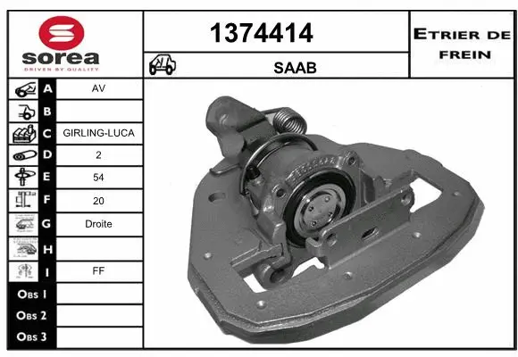 Brake Caliper (1374414)