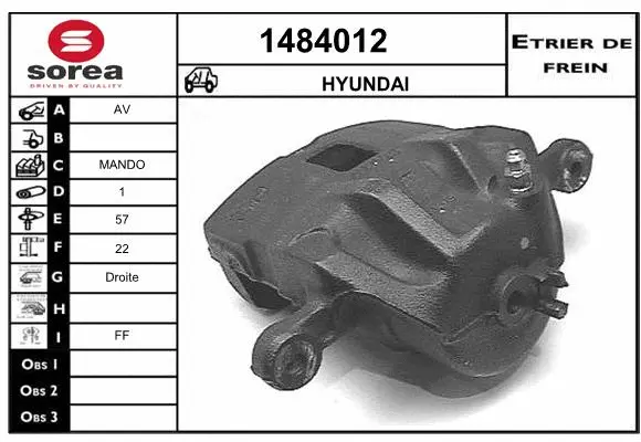 Brake Caliper (1484012)
