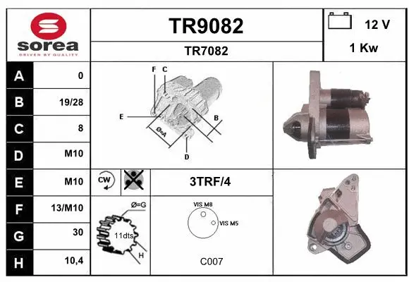 Starter (TR9082)