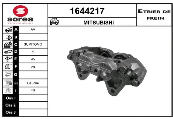 Brake Caliper (1644217)