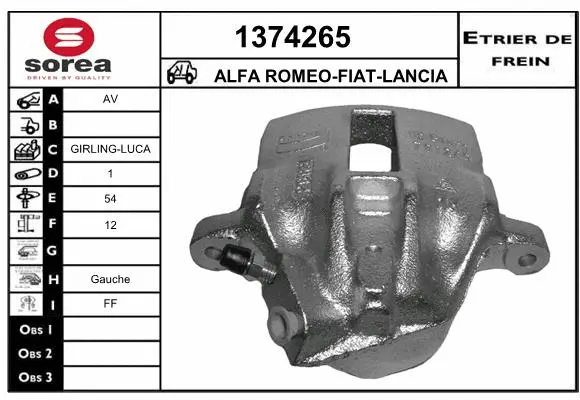 Brake Caliper (1374265)