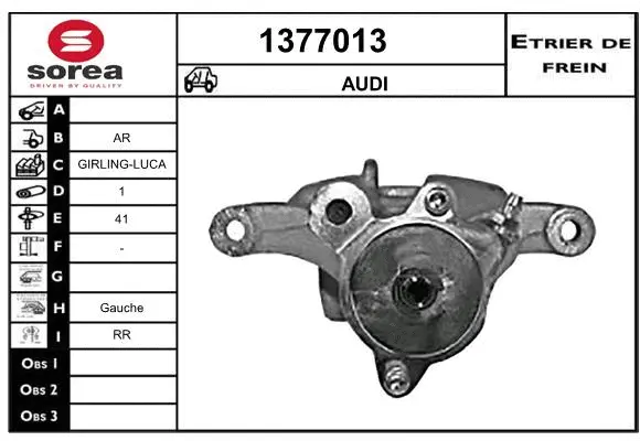 Brake Caliper (1377013)