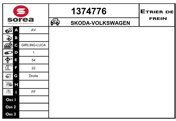 Brake Caliper (1374776)