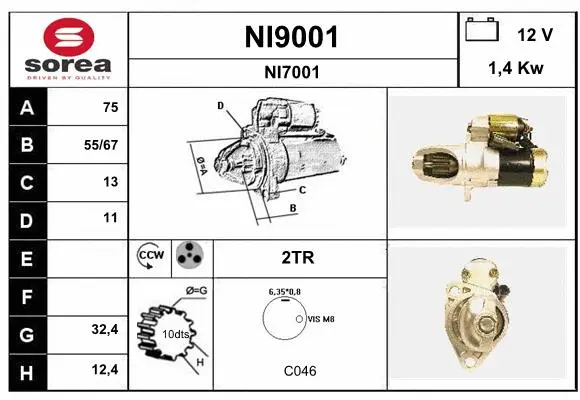 Starter (NI9001)