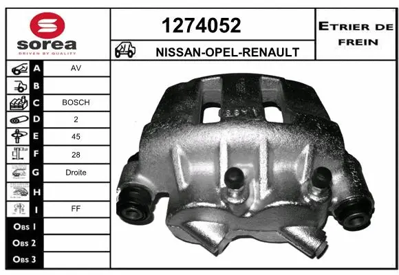 Brake Caliper (1274052)