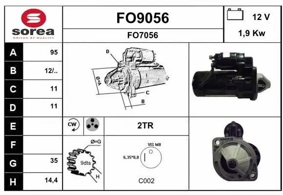 Starter (FO9056)