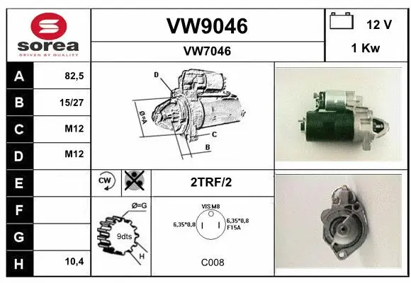 Starter (VW9046)