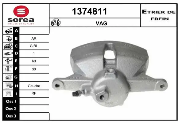 Brake Caliper (1374811)