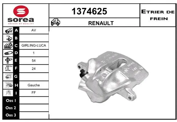 Brake Caliper (1374625)