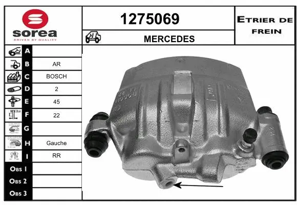 Brake Caliper (1275069)