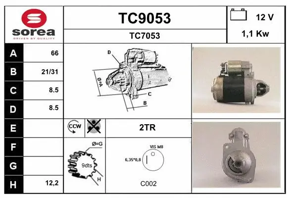 Starter (TC9053)